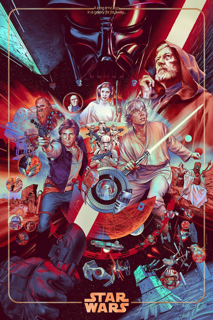 The Ways Of The Force Variant Screenprinted Poster