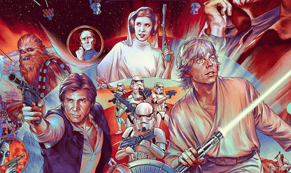 The Ways Of The Force Variant Screenprinted Poster
