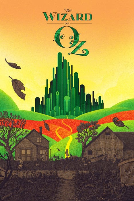 The Wizard of Oz Kevin Tong Variant Poster