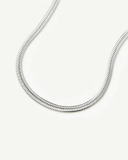 Thin Snake Chain Bracelet | Platinum Plated Bracelets Missoma