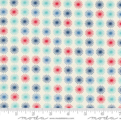 Time And Again Starburst- Flour 1 Yard Cut