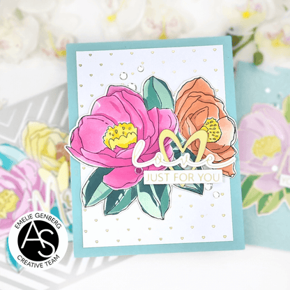 Tiny Hearts Hot Foil Plate