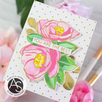 Tiny Hearts Hot Foil Plate