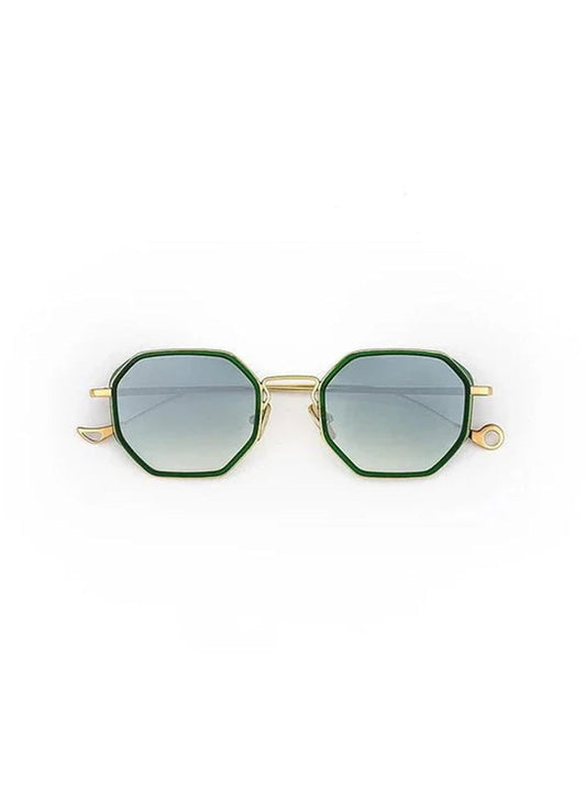 Sunglasses Eyepetizer Tomasso 2 Transparent Green/Green Gradient Lenses O/S Apoella