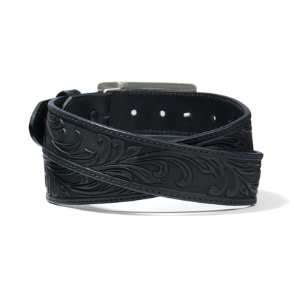 Tony Lama Men - Stockyard Western Belt (Black) C42853