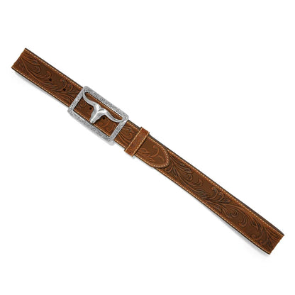 Tony Lama Men - Stockyard Western Belt (Brown) C42859