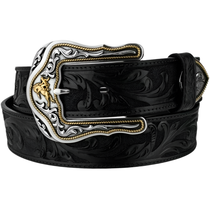 Tony Lama Men - Westerly Ride Western Belt (Black) C41513