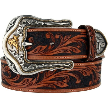 Tony Lama Men - Westerly Ride Western Belt (Tan) C41514