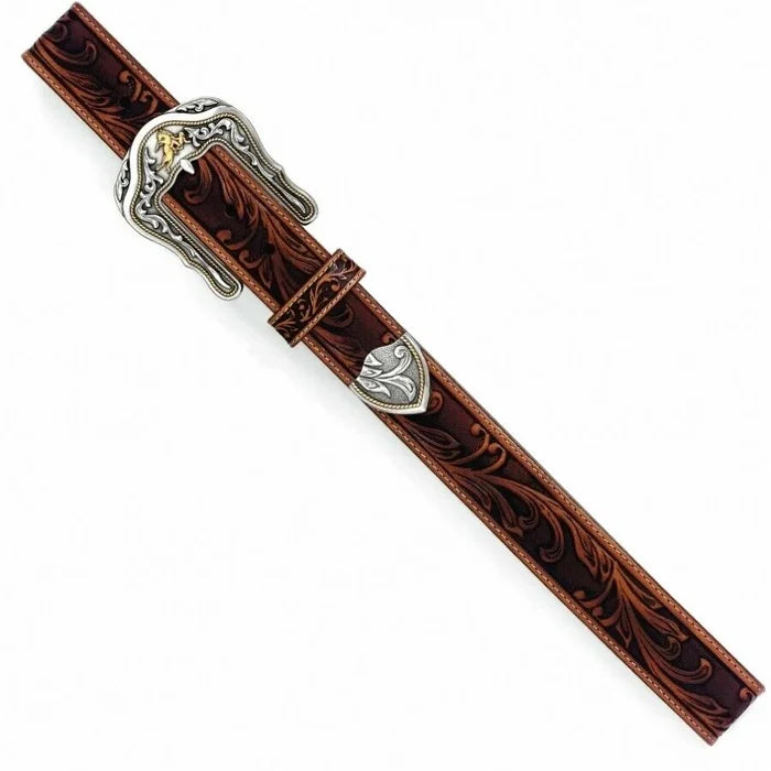 Tony Lama Men - Westerly Ride Western Belt (Tan) C41514