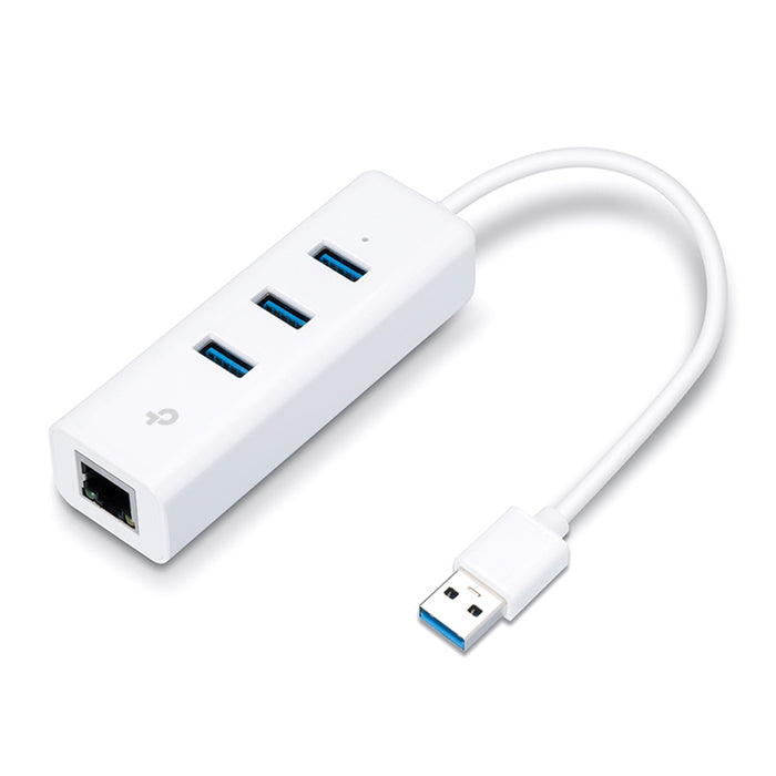 TP-Link 3-Port Hub & Gigabit Ethernet Adapter | UE330
