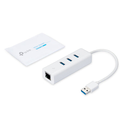 TP-Link 3-Port Hub & Gigabit Ethernet Adapter | UE330