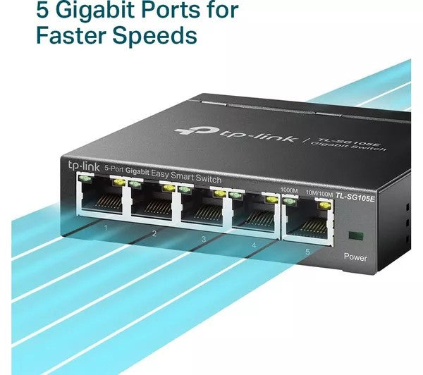TP-Link 5 Port Network Switch | TL-SG105E