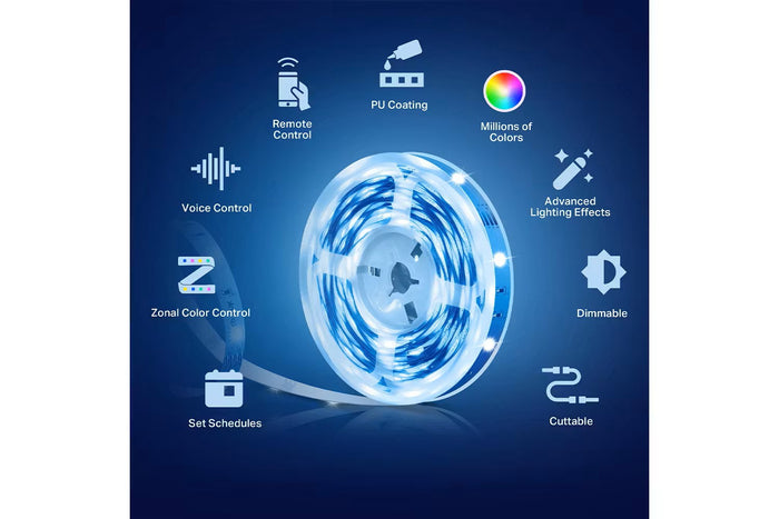 TP-Link Tapo 5m Smart Wi-Fi Light Strip | Multicolour