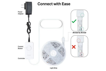 TP-Link Tapo 5m Smart Wi-Fi Light Strip | Multicolour