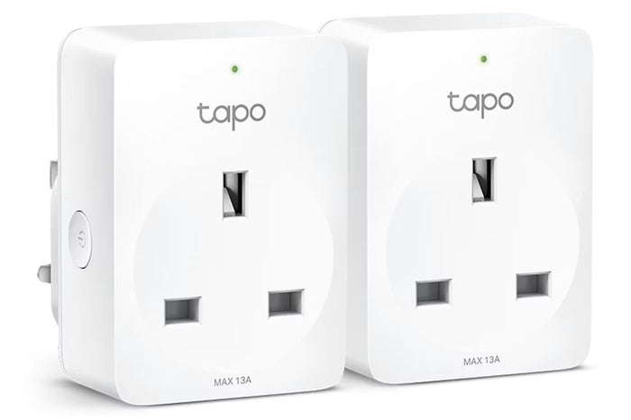 TP-Link Tapo Mini Smart Plug Energy Monitoring- 2-Pack