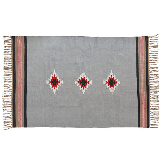 Large Patterned Trail Blanket Rug