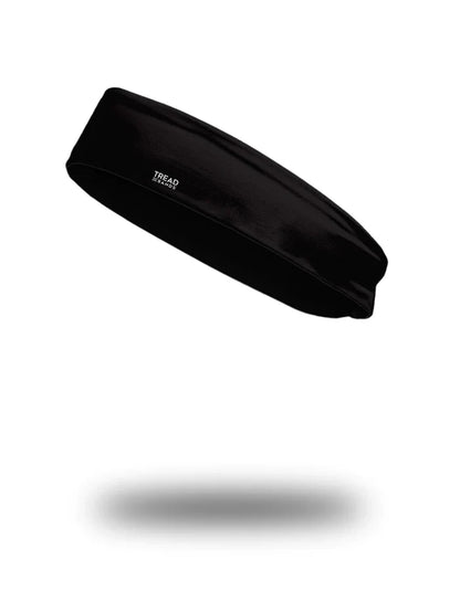 Treadbands All Season Contoured Headband Accessories Treadbands Black