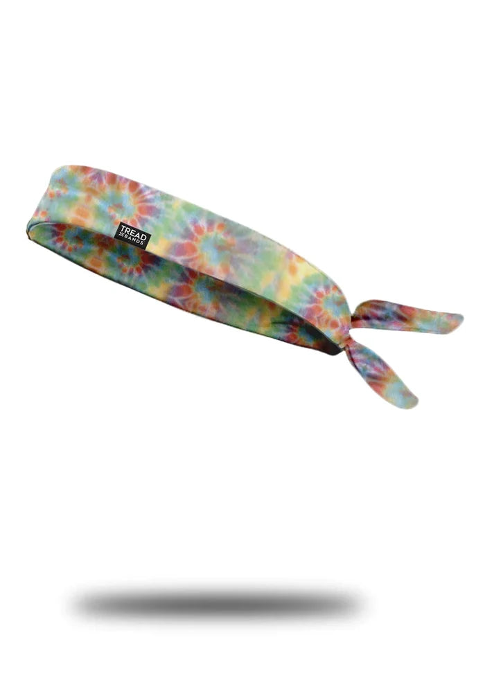 Treadbands Low Profile Tieback Accessories Treadbands Pastel Tie Dye
