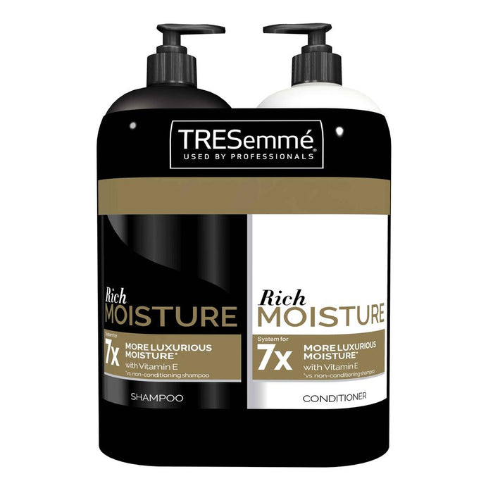 TRESEMMÉ Rich Moisture Shampoo and Conditioner 1.18 L / 40 oz - 15297 ebuystt