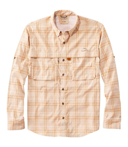 Tropicwear Woven Shirt Long Sleeve Plaid Men's Regular
