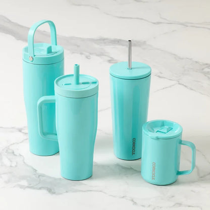 Turquoise Corkcicle Mug - Ali's Wagon