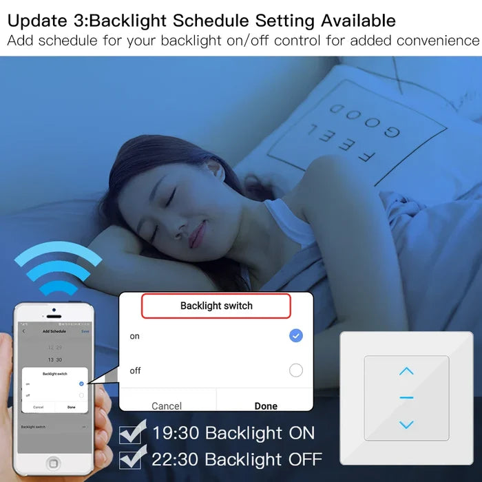 Smart home lighting control system.
