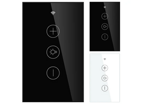 Smart light switch panels.
