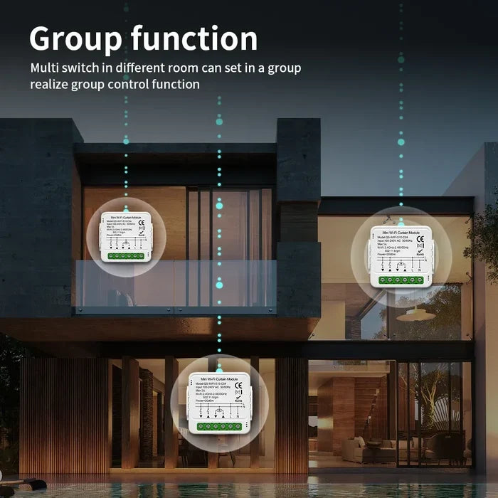 Smart home automation switches.