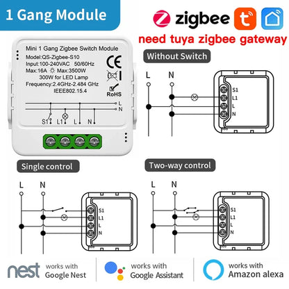 zigbee 1gang light / 1 piece pack