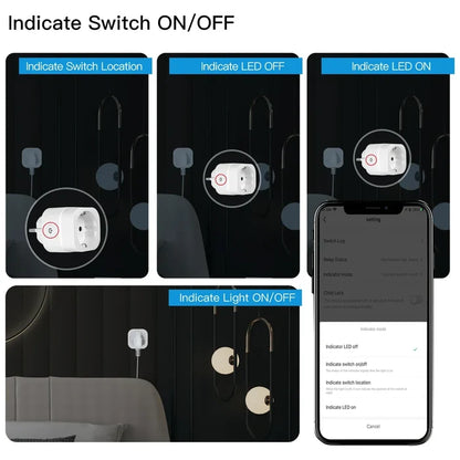 Smart plug features.