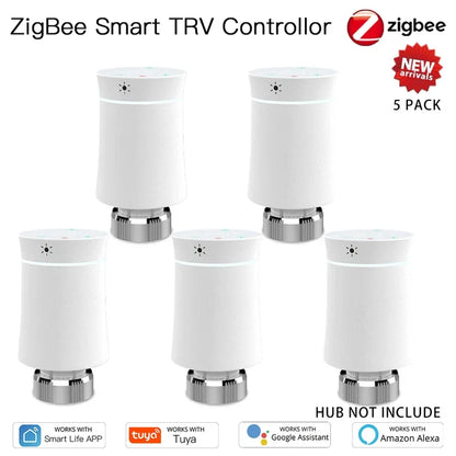 5PCS White Valve