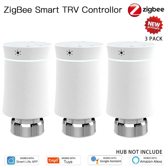 3PCS White Valve