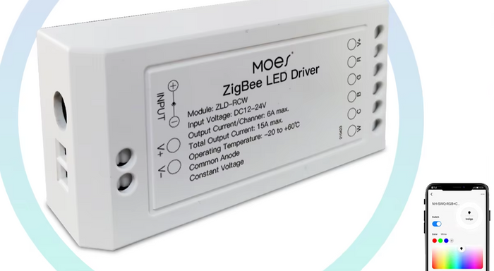 White ZigBee LED driver.