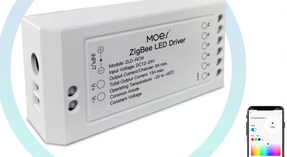 White ZigBee LED driver.