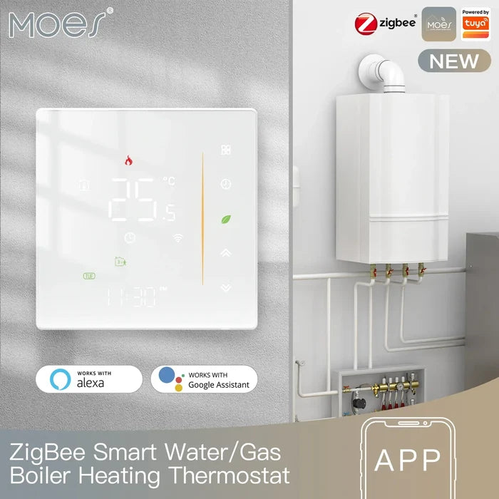 Smart water/gas boiler thermostat.