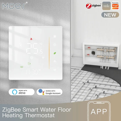 water heating white