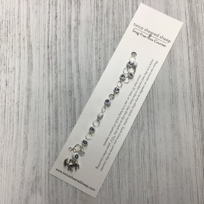 Twice Sheared Sheep Row Counter Chain Medium