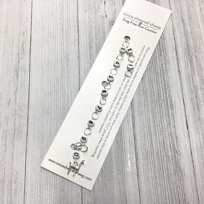 Twice Sheared Sheep Row Counter Chain Medium