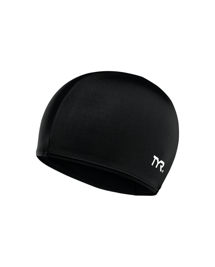 TYR Lycra Swim Cap Equipment TYR Black