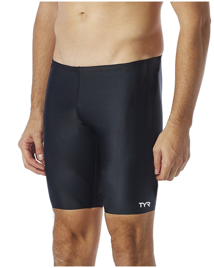 Tyr Mens Durafest Elite Solid Jammer Apparel TYR Black 26