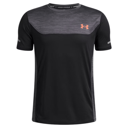 Under Armour Junior's 2 Piece Co Ord Set Black/Red/Pink T-Shirt & Shorts