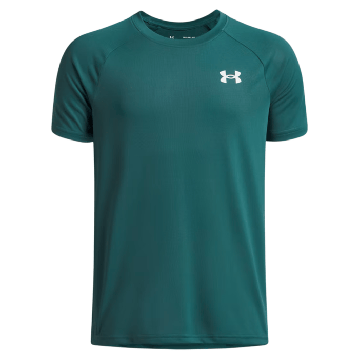 Under Armour Junior's 2 Piece Co Ord Set Dark Green T-Shirt & Shorts
