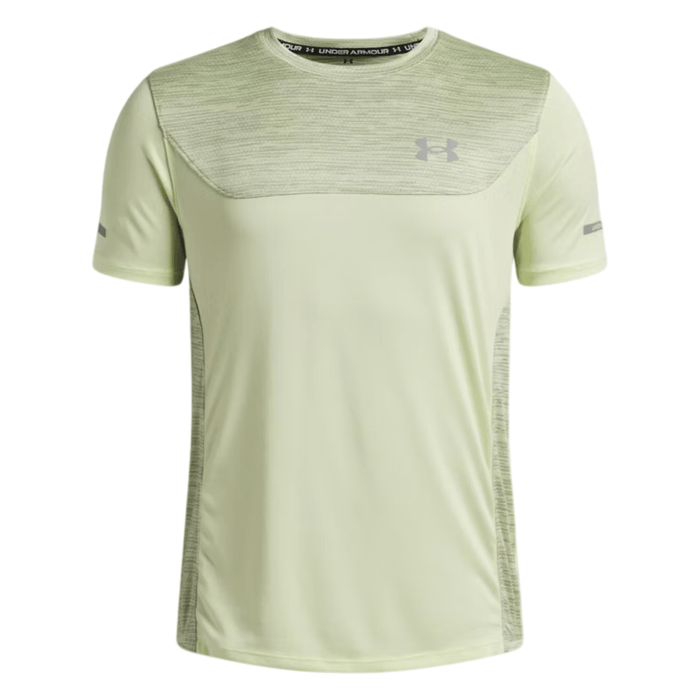 Under Armour Junior's 2 Piece Co Ord Set Green/Grey T-Shirt & Shorts