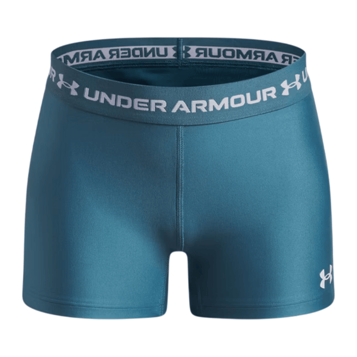 Under Armour Junior's 2 Piece Co Ord Set Light Blue/Mint T-Shirt & Shorts
