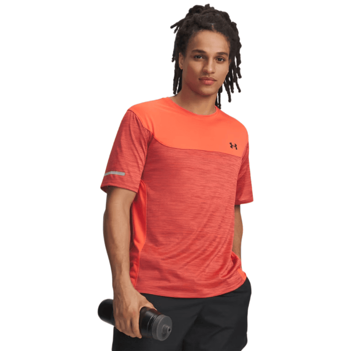 Under Armour Men's 2 Piece Co Ord Set Red/Black T-Shirt & Shorts