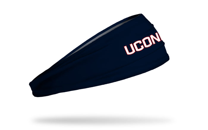 University of Connecticut: Navy Logo Big Bang Lite Headband - View 2