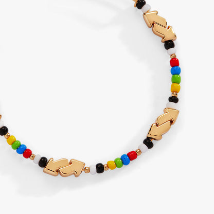 UNO™ Reverse Card Beaded Bangle