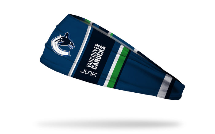Vancouver Canucks: Bar Down Big Bang Lite Headband - View 1