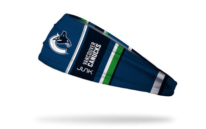 Vancouver Canucks: Bar Down Big Bang Lite Headband - View 1