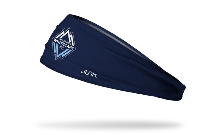 Vancouver Whitecaps FC: Logo Navy Big Bang Lite Headband - View 1